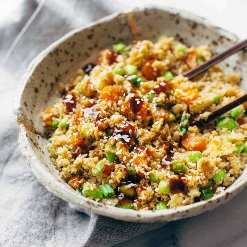 A picture of 15 Minute Cauliflower Fried Rice