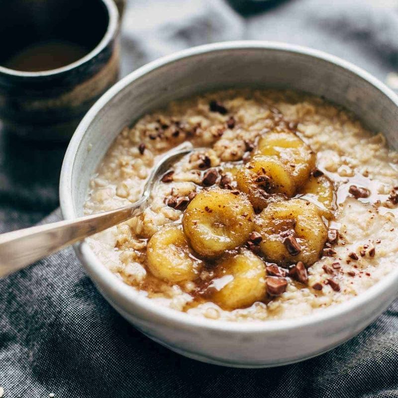 A picture of Caramelized Banana Oatmeal