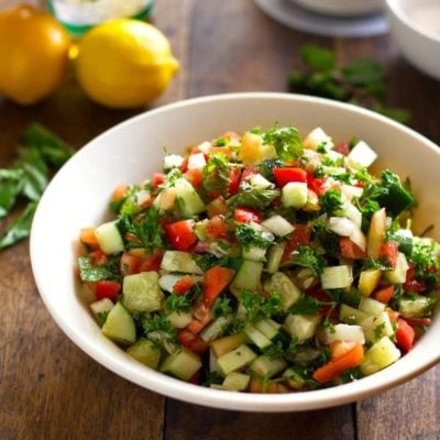 Middle Eastern salad