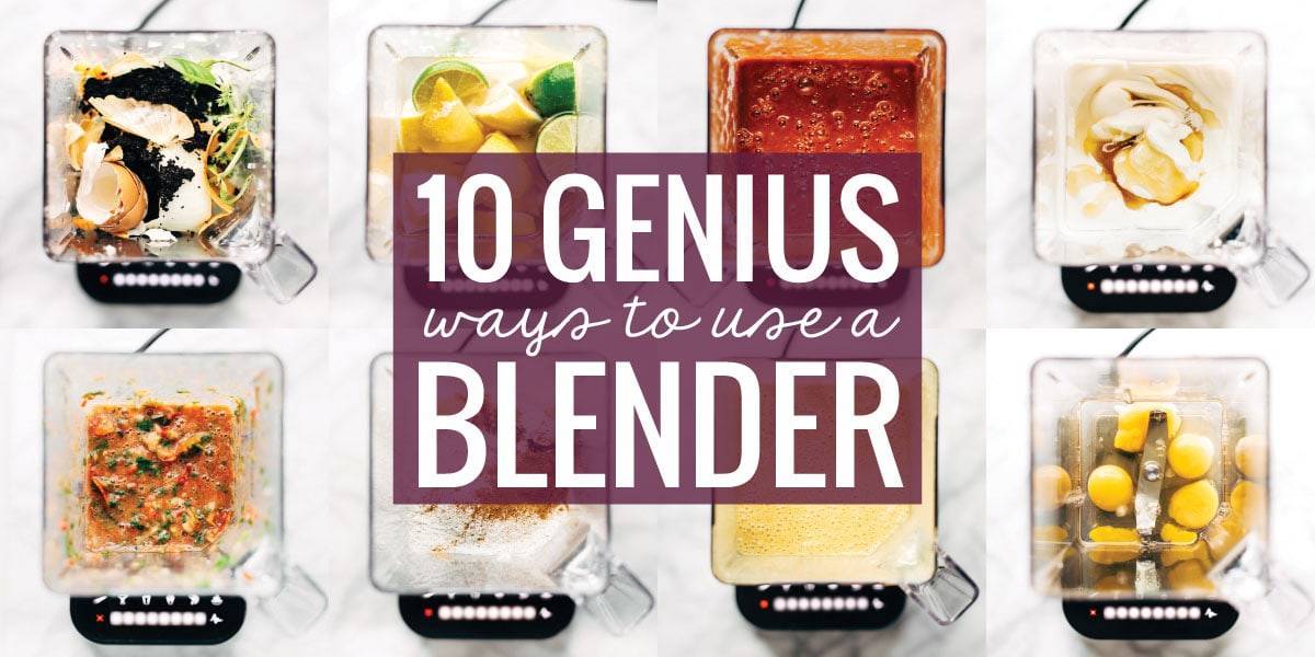 blenders with various sauces