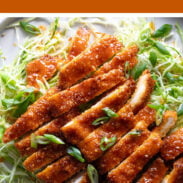 Crispy Gochujang Chicken pin.